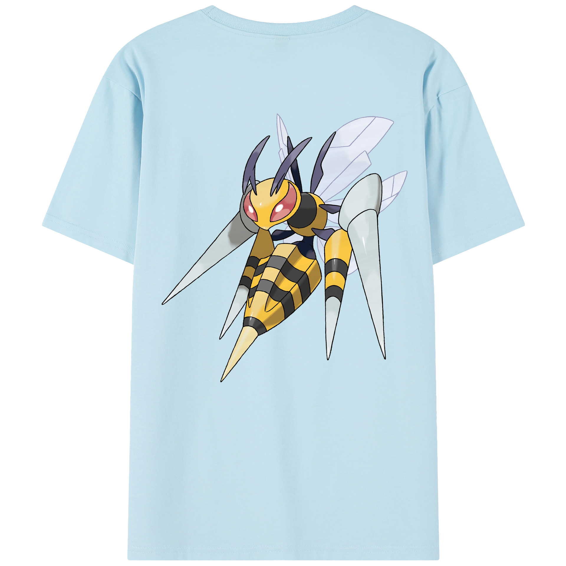（画像用） ポケットモンスター Pokémon 綿100％半袖Tシャツ（背面プリント）